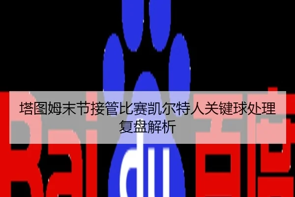 塔图姆末节接管比赛凯尔特人关键球处理复盘解析